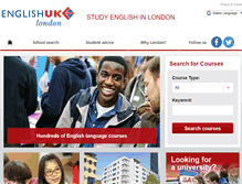 Tablet Screenshot of englishuklondon.com